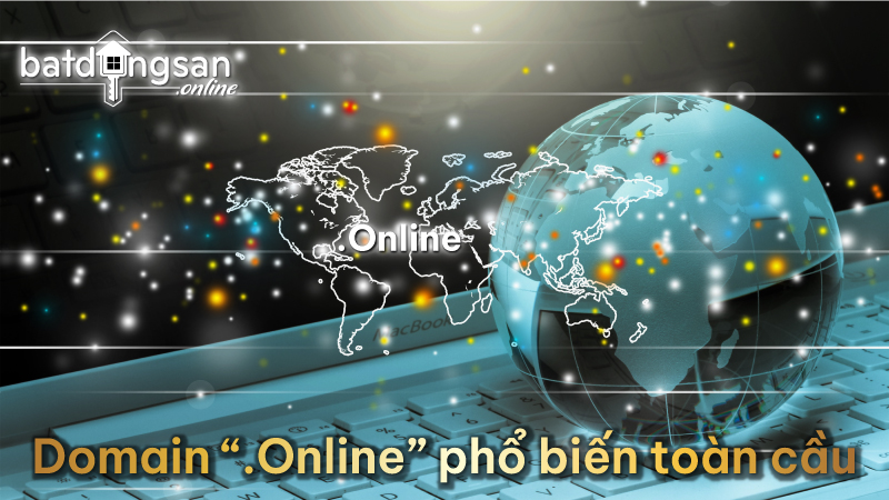 Domain “.Online” phổ biến toàn cầu